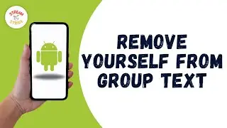 HOW TO REMOVE YOURSELF FROM GROUP TEXT ON ANDROID