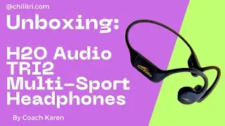 H2O Audio TRI2 Waterproof open-ear headpones | Unboxing Video