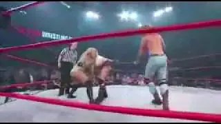 Velvet Sky is hit by the  hips.