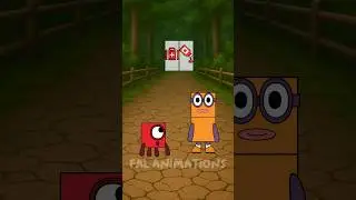 numberblocks sprunki OC burning eyes #numberblocks #animation