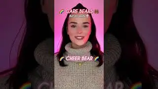 Cheer Bear Care Bears Cosplay Makeup 🌈 | @sammyjosbeautycase x Coloured Contacts