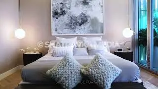 Inside 57 Ocean Miami Beach Luxury Condo Showroom   4K Stock Footage January 2021