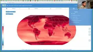 Christophe Sturm shows us how to use the IPCC interactive map