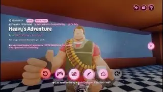 Heavy's Adventure (TF2 Dreams meme game from mid 2020)