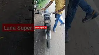 Luna Super 70 Vintage Bike Of Indian #shorts #youtubeshorts #truck #bus #shortvideo