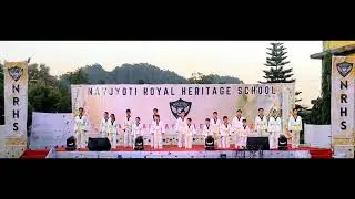 Taekwondo Performance | White to Yellow Belt Promotion | Annual Function 2025–26 | NRHS, Bhalukpong