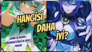 Lauma Nahida'dan G&uuml;&ccedil;l&uuml; m&uuml;? I Lauma kiti ve Nahida Arasındaki Farklar I Genshin Impact