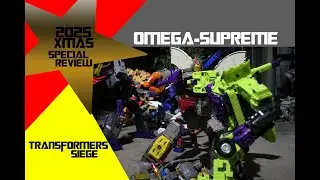 Transformers WFC Siege Omega Supreme X-mas Day Special Review