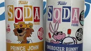 Funko Soda Prince John and Energizer Bunny figure review