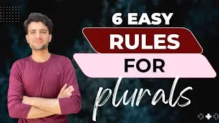 6 Rules to Change Singular into Plural Nouns | English Grammar Explained Simply