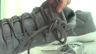 Authentic Air Jordan 11s Premium Grey Suede (Best version) Review From WWW.KICKSRETRO.CN