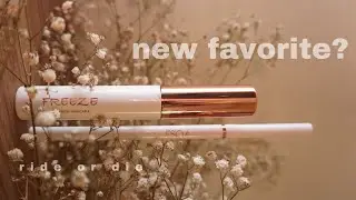 ESQA BROW STROKE PENCIL & FREEZE TINTED MASCARA REVIEW | ElizaVania