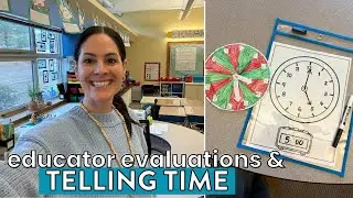 Teacher Evaluations in Massachusetts and Telling Time to the Hour and Half Hour in First Grade
