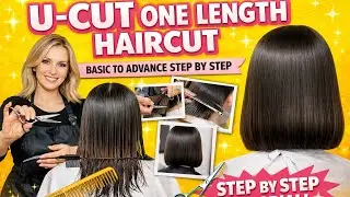 U Cut Step by Step Learning with BEAUTY MARK Acadamy #haircut #education #learning #beauty #hair 