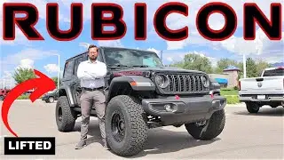 LIFTED 2024 Jeep Wrangler Rubicon: Can The NEW Wrangler Handle 37s?