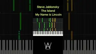 🎹 My Name is Lincoln &ndash; Steve Jablonsky | Epic Piano Tutorial 🔥 (The Island OST) #shorts