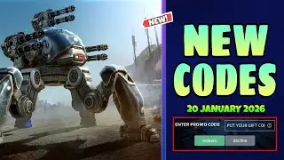 NEW 💥 WAR ROBOTS NEW GIFT CODES JANUARY 2026 || WAR ROBOTS PROMO CODES | WAR ROBOTS REDEEM CODES