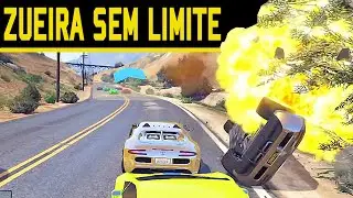 GTA V Online Funny Moments - Zueira sem Limites na Call
