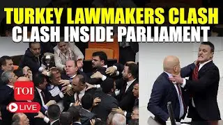 LIVE | Clashes Inside Turkish Parliament; Erdogan's MPs Assault Opposition Lawmakers | Watch