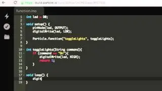 Particle Photon for Beginners: Exposing a Function to the Cloud PT.1