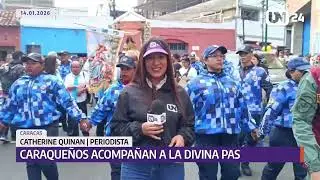 La Divina Pastora recorrió las calles de Caracas