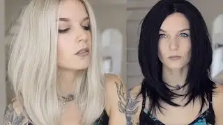 Twee natuurlijke pruiken UNBOXEN!