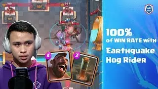 [Week2] 100% of Win Rate! BenZer's Earthquake Hog Deck!