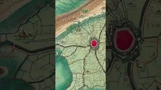 Maps of Spanish, Dutch, & German Territory - Year 1700