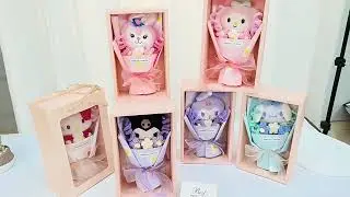 Kurome Anime Inspired Cute Cartoon Plush Doll Bouquet Gift Set | ZukiMe | Bangladesh