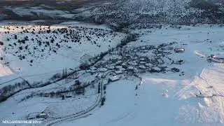 Kayseri Sarız Mollahüseyinler Köyü Drone Kış Çekimi
