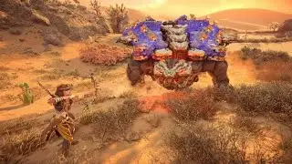 4K Horizon Forbidden West Shellsnapper kill