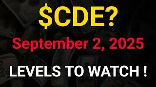 CDE Stock (Coeur Mining, Inc.) CDE Stock Technical Analysis | CDE Stock Today | September 2, 2025