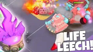 Boom Beach MEGA CRAB Sneak Peek! LIFE LEECH, Statues, Explosive Drones, and More!