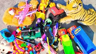 Sher 🐯 ne kiya sare toys pe Attack 😨🪓 Ab esko marna padega 🏒 #hulk #tiger #toys #car #teddy #fun