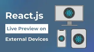 How to Simultaneously Preview Your React.js App on PC, Mobile & Tablet Using Vite | External Devices