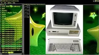 ATTRACT MODE MAME MESS 386  UMC UM82C481AF Chipset 199x Unknown IBM PC AT 5170 CLONE PROBLEM BOOT ST