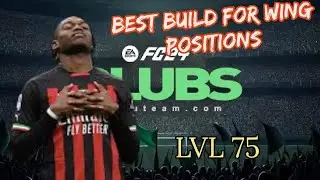 Mejor configuración para jugar por banda Medio o Extremo. EAFC24 Clubs (nivel 75)