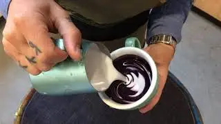 Fine lines Rosetta: Best Latte Art in Bulgaria at Mental Syndicate