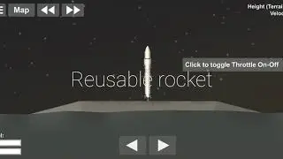 Fully Reusable rocket in SFS 1.4 By INFINITER