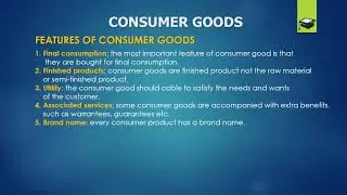 features of consumer goods
