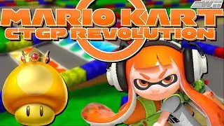 Mario Kart Wii Custom Tracks | Golden Mushroom Cup w/ Inkling Girl - Shiruetto The Gamer