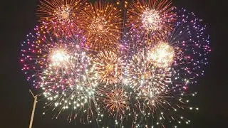 New Year Fireworks 2026 At The Mall Of Asia. 