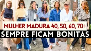 🔴30 PRENDAS que SIEMPRE QUEDAN HERMOSAS despu&eacute;s de los 40 |Mia Moda