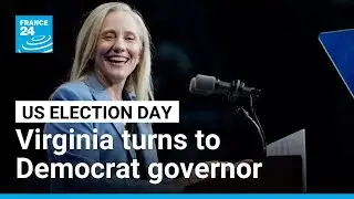 Virginia and New Jersey elect Democratic governors in rebuff for Trump &bull; FRANCE 24 English