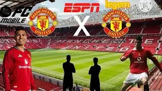 Manchester United X Manchester United legend times clássicos 2026 FC 26 (MOD ESTRANGEIRO) PSP 2026 