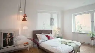 Eigentumswohnungen in Berlin-Zehlendorf, Clayallee, green quarter - Wohnbeispiel m&ouml;bliert
