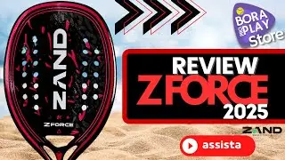 REVIEW RAQUETE DE BEACH TENNIS - Z FORCE 2025 - ZAND