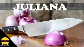 COMO CORTAR CEBOLLA EN JULIANA