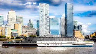 The Thames River-Taxi, Uber Boat, Chelsea to Greenwich, London