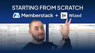 STARTING A Project With Memberstack & Wized - Live Build